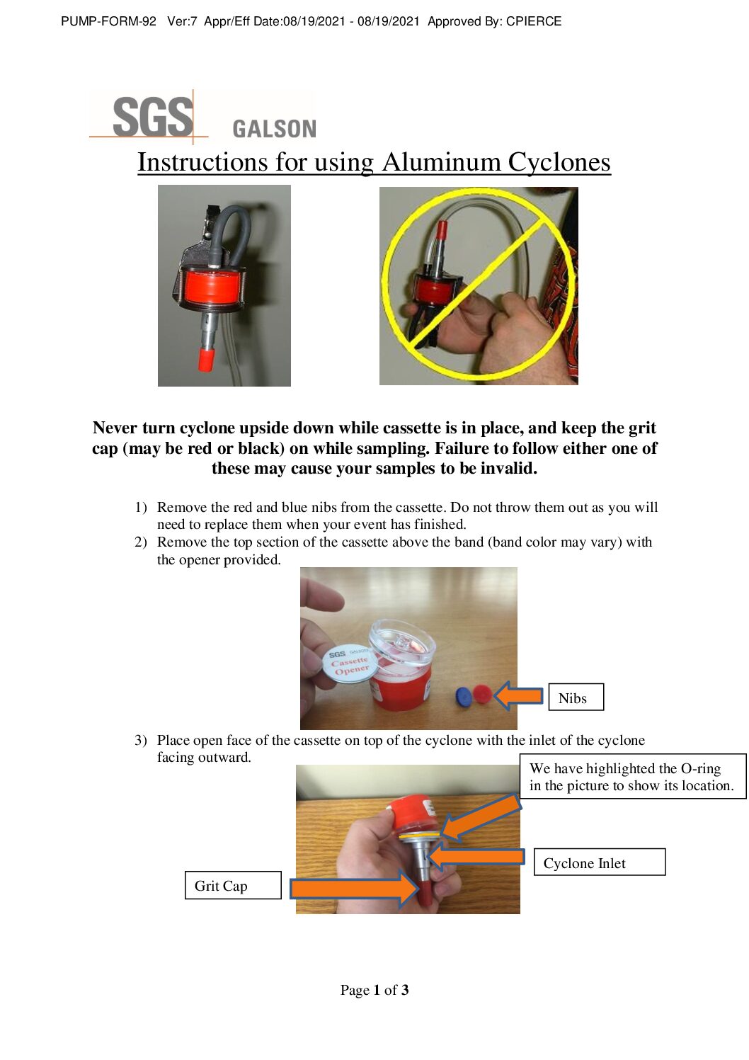 Cyclone Instructions