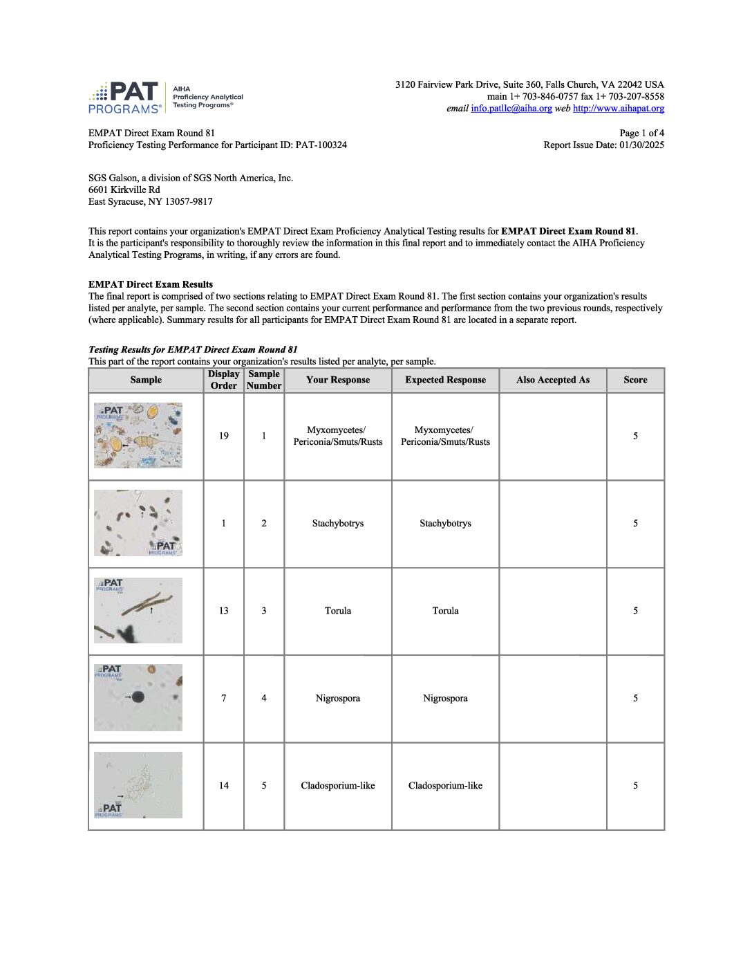 AIHA-LAP, LLC – EMPAT (DIRECT)