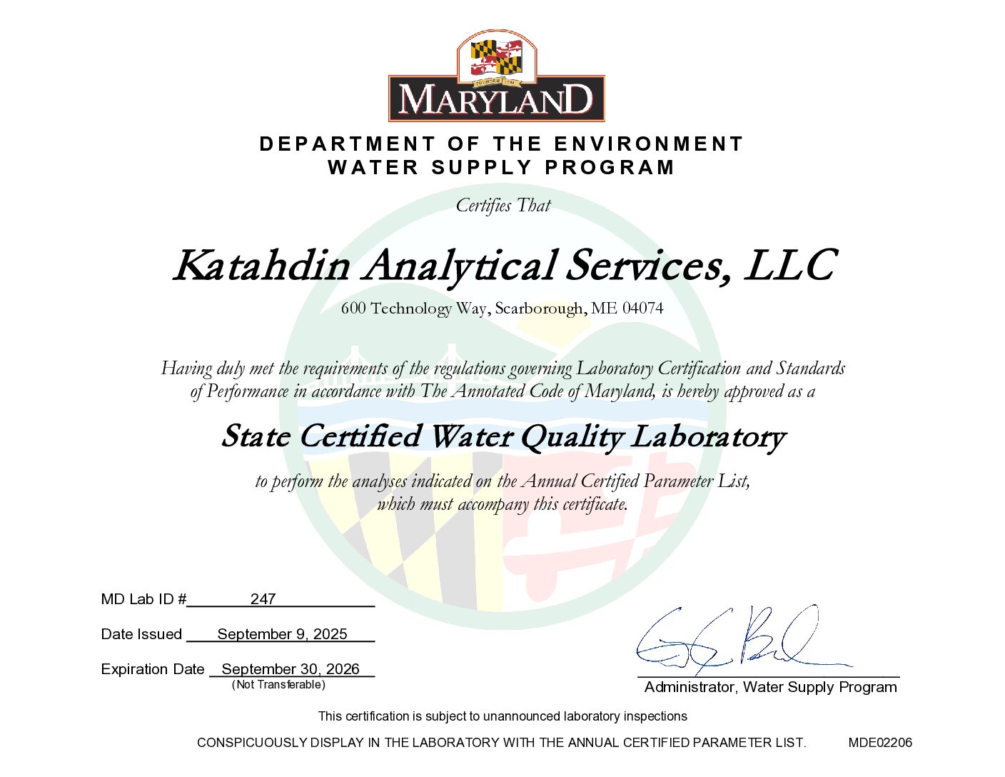 SGS Scarborough MD