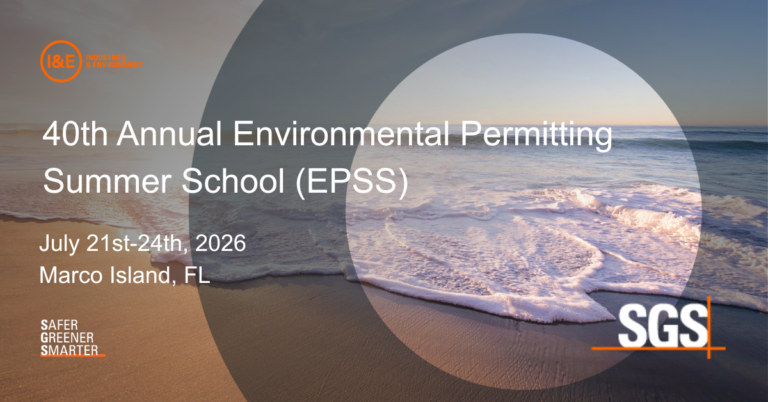 Sgs Rfl 40th Annual Environmental Permitting Summer School (EPSS) - SGS North ...