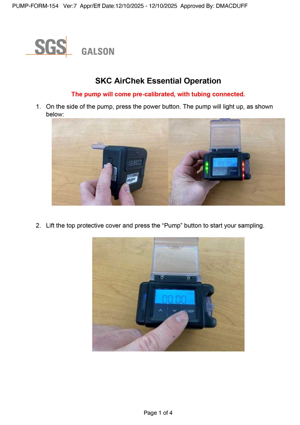 AirChek Essential-1 AirChek Essential
